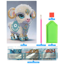 Load image into Gallery viewer, 5D Diamond Mosaic Notebook 50 Pages DIY Art Craft A5 Journal Hand Chinese Zodiac