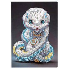 Load image into Gallery viewer, 5D Diamond Mosaic Notebook 50 Pages DIY Art Craft A5 Journal Hand Chinese Zodiac