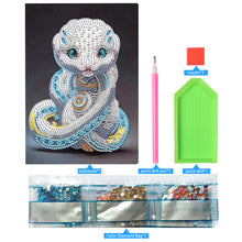 Load image into Gallery viewer, 5D Diamond Mosaic Notebook 50 Pages DIY Art Craft A5 Journal Hand Chinese Zodiac