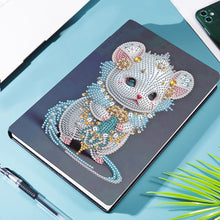 Load image into Gallery viewer, 5D Diamond Mosaic Notebook 50 Pages DIY Art Craft A5 Journal Hand Chinese Zodiac
