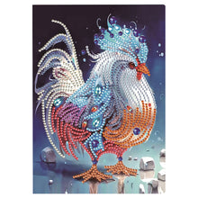 Load image into Gallery viewer, 5D Diamond Mosaic Notebook 50 Pages DIY Art Craft A5 Journal Hand Chinese Zodiac