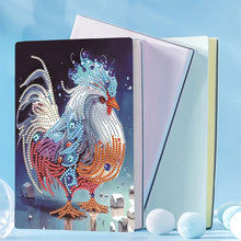 Load image into Gallery viewer, 5D Diamond Mosaic Notebook 50 Pages DIY Art Craft A5 Journal Hand Chinese Zodiac