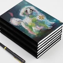 Load image into Gallery viewer, 5D Diamond Mosaic Notebook 50 Pages DIY Art Craft A5 Journal Hand Chinese Zodiac