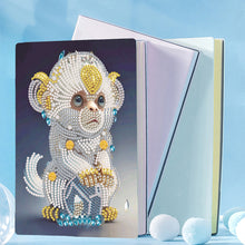 Load image into Gallery viewer, 5D Diamond Mosaic Notebook 50 Pages DIY Art Craft A5 Journal Hand Chinese Zodiac