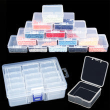 Load image into Gallery viewer, Clear Bead Storage Containers Small Parts Storage Diamond Painting Accessory Box