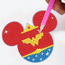 Load image into Gallery viewer, DIY Diamond Painting Coasters Kit Anti Slip Coasters Cartoon Mickey Cup Coasters