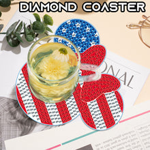 Load image into Gallery viewer, DIY Diamond Painting Coasters Kit Anti Slip Coasters Cartoon Mickey Cup Coasters