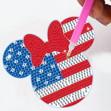 Load image into Gallery viewer, DIY Diamond Painting Coasters Kit Anti Slip Coasters Cartoon Mickey Cup Coasters