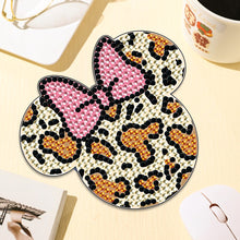Load image into Gallery viewer, DIY Diamond Painting Coasters Kit Anti Slip Coasters Cartoon Mickey Cup Coasters