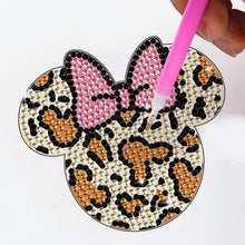 Load image into Gallery viewer, DIY Diamond Painting Coasters Kit Anti Slip Coasters Cartoon Mickey Cup Coasters