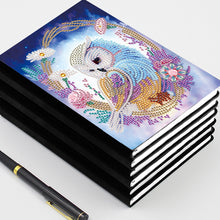 Load image into Gallery viewer, 5D Diamond Mosaic Notebook 50 Pages DIY Creative A5 Art Craft Kids Students Gift