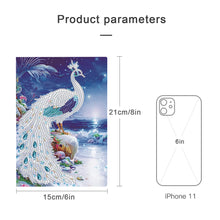 Load image into Gallery viewer, 5D Diamond Mosaic Notebook 50 Pages DIY Creative A5 Art Craft Kids Students Gift