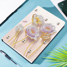 Load image into Gallery viewer, 5D Diamond Mosaic Notebook 50 Pages DIY Creative A5 Art Craft Kids Students Gift