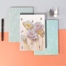 Load image into Gallery viewer, 5D Diamond Mosaic Notebook 50 Pages DIY Creative A5 Art Craft Kids Students Gift