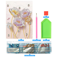 Load image into Gallery viewer, 5D Diamond Mosaic Notebook 50 Pages DIY Creative A5 Art Craft Kids Students Gift