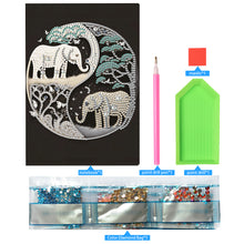 Load image into Gallery viewer, 5D Diamond Mosaic Notebook 50 Pages DIY Creative A5 Art Craft Kids Students Gift