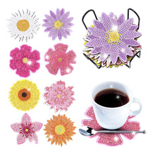 Load image into Gallery viewer, DIY Crystal Drink Coasters Ornament Cup Coasters for Adults Kids (AA1163)