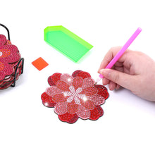 Load image into Gallery viewer, DIY Crystal Drink Coasters Ornament Cup Coasters for Adults Kids (AA1198)