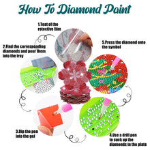 Load image into Gallery viewer, DIY Crystal Drink Coasters Ornament Cup Coasters for Adults Kids (AA1198)