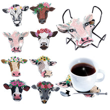 Load image into Gallery viewer, DIY Crystal Drink Coasters Ornament Cup Coasters for Adults Kids (AA1506)