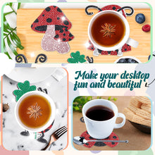 Load image into Gallery viewer, DIY Crystal Drink Coasters Ornament Cup Coasters for Adults Kids (AA1509)