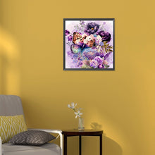 Load image into Gallery viewer, Diamond Painting - Full Round - Butterfly (30*30CM)