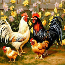 Load image into Gallery viewer, Diamond Painting - Full Round - Rooster (30*30CM)
