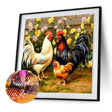 Load image into Gallery viewer, Diamond Painting - Full Round - Rooster (30*30CM)