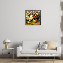 Load image into Gallery viewer, Diamond Painting - Full Round - Rooster (30*30CM)