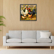 Load image into Gallery viewer, Diamond Painting - Full Round - Rooster (30*30CM)