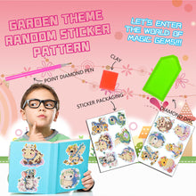 Load image into Gallery viewer, 2pcs Gem Sticker Diamond Art 5D Arts Crafts DIY for Kids Beginner (BT225)