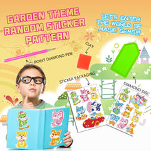 Load image into Gallery viewer, 2pcs Gem Sticker Diamond Art 5D Arts Crafts DIY for Kids Beginner (BT242)