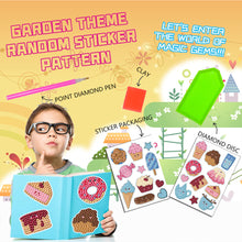 Load image into Gallery viewer, 2pcs Gem Sticker Diamond Art 5D Arts Crafts DIY for Kids Beginner (BT244)