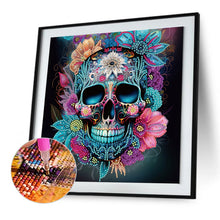 Load image into Gallery viewer, Diamond Painting - Partial Special Shaped - personalized skull (30*30CM)