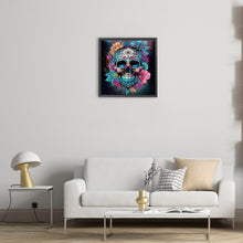 Load image into Gallery viewer, Diamond Painting - Partial Special Shaped - personalized skull (30*30CM)
