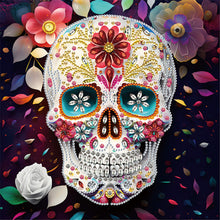 Load image into Gallery viewer, Diamond Painting - Partial Special Shaped - personalized skull (30*30CM)