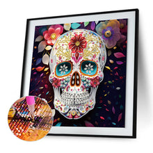 Load image into Gallery viewer, Diamond Painting - Partial Special Shaped - personalized skull (30*30CM)