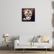 Load image into Gallery viewer, Diamond Painting - Partial Special Shaped - personalized skull (30*30CM)