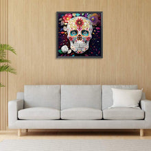Load image into Gallery viewer, Diamond Painting - Partial Special Shaped - personalized skull (30*30CM)