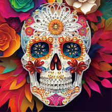 Load image into Gallery viewer, Diamond Painting - Partial Special Shaped - personalized skull (30*30CM)