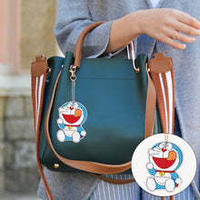 Load image into Gallery viewer, DIY Diamond Art Keychains Handmade Gem Keychains Lady Bag Pendant (Doraemon)
