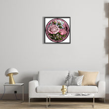 Load image into Gallery viewer, Diamond Painting - Full Round - round glass art rose (35*35CM)