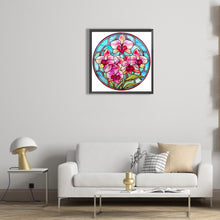 Load image into Gallery viewer, Diamond Painting - Full Round - flower glass painting (30*30CM)