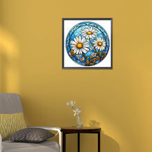 Load image into Gallery viewer, Diamond Painting - Full Round - flower glass painting (30*30CM)
