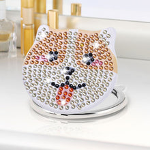 Load image into Gallery viewer, DIY Diamond Art Vanity Mirror Handheld Beginner Arts Crafts Gifts (057)