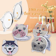 Load image into Gallery viewer, DIY Diamond Art Vanity Mirror Handheld Beginner Arts Crafts Gifts (057)
