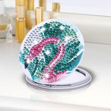 Load image into Gallery viewer, DIY Crystal Diamond Mirror Paint by Number Kits Flamingo for Girl (074)