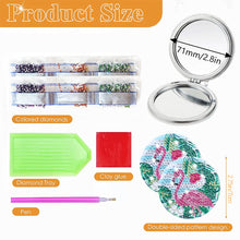 Load image into Gallery viewer, DIY Crystal Diamond Mirror Paint by Number Kits Flamingo for Girl (075)