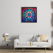 Load image into Gallery viewer, Diamond Painting - Full Round - Mandala Glass Painting (30*30CM)