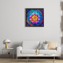 Load image into Gallery viewer, Diamond Painting - Full Round - Mandala Glass Painting (30*30CM)
